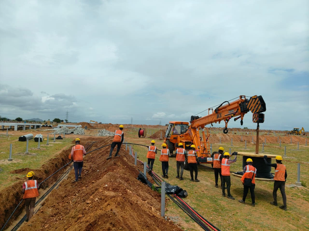 Cable Laying Team