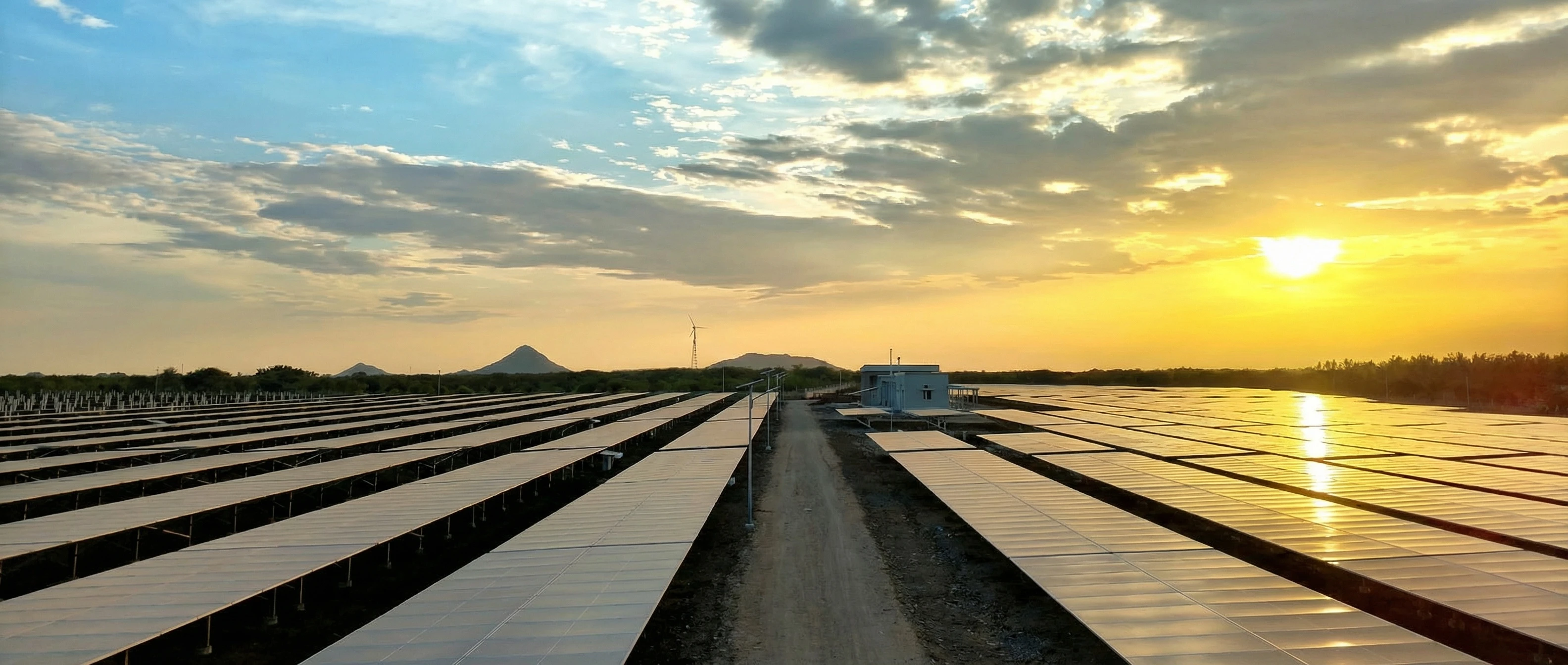 Solar Farm Golden